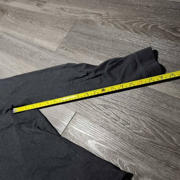 Vintage 90s classic basic grey cotton button-up shirt for work / office - Picture 12 of 16